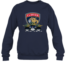 Florida Panthers Star Wars Logo Baby Yoda Sweatshirt - PrimaryTee