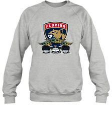 Florida Panthers Star Wars Logo Baby Yoda Sweatshirt - PrimaryTee