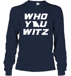 Mizzou Who You Witz Shirt Long Sleeve T-Shirt - PrimaryTee