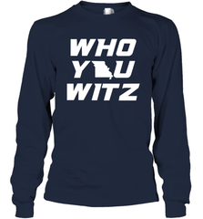 Mizzou Who You Witz Shirt Long Sleeve T-Shirt - PrimaryTee