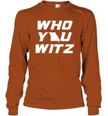 Mizzou Who You Witz Shirt Long Sleeve T-Shirt - PrimaryTee