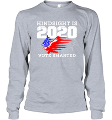 Anti Trump Voter Hindsight Is 2020 Vote Smarter New Year Eve Shirt Long Sleeve T-Shirt - PrimaryTee