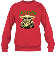 Baby Yoda Hugs Jameson Irish Whiskey Star Wars Shirts Sweatshirt - PrimaryTee