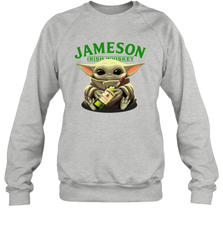 Baby Yoda Hugs Jameson Irish Whiskey Star Wars Shirts Sweatshirt - PrimaryTee
