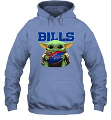 Baby Yoda Loves The Buffalo Bills Star Wars NFL Shirts Hoodie - PrimaryTee