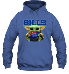 Baby Yoda Loves The Buffalo Bills Star Wars NFL Shirts Hoodie - PrimaryTee