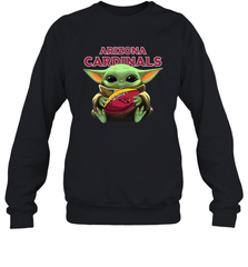 Baby Yoda Loves The Arizona Cardinals Star Wars NFL Shirts Sweatshirt - PrimaryTee