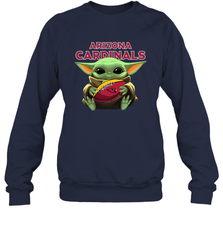 Baby Yoda Loves The Arizona Cardinals Star Wars NFL Shirts Sweatshirt - PrimaryTee