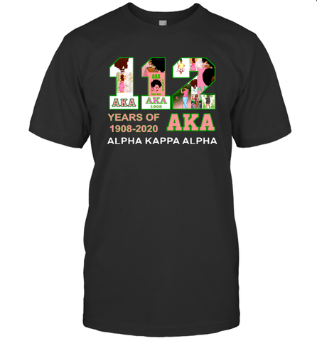 112 Years of Aka Alpha Kappa Alpha 1908 2020 Shirt Men's T-Shirt - PrimaryTee