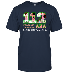 112 Years of Aka Alpha Kappa Alpha 1908 2020 Shirt Men's T-Shirt - PrimaryTee