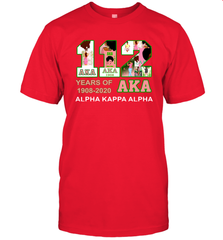 112 Years of Aka Alpha Kappa Alpha 1908 2020 Shirt Men's T-Shirt - PrimaryTee