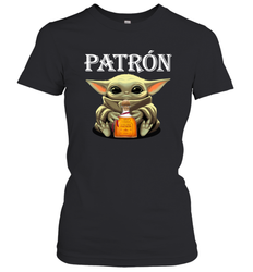 Baby Yoda Hugs Patron Bottle Star Wars Shirts Women's T-Shirt - PrimaryTee