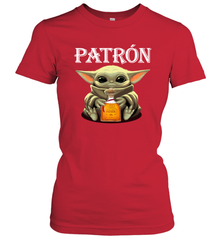 Baby Yoda Hugs Patron Bottle Star Wars Shirts Women's T-Shirt - PrimaryTee