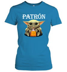 Baby Yoda Hugs Patron Bottle Star Wars Shirts Women's T-Shirt - PrimaryTee