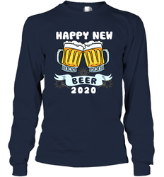 New Year 2020 Beer Shirt Long Sleeve T-Shirt - PrimaryTee