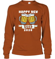 New Year 2020 Beer Shirt Long Sleeve T-Shirt - PrimaryTee