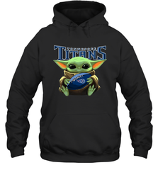 Baby Yoda Loves The Tennessee Titans Star Wars NFL Shirts Hoodie - PrimaryTee