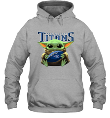 Baby Yoda Loves The Tennessee Titans Star Wars NFL Shirts Hoodie - PrimaryTee
