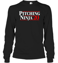 Pitching Ninja 2020 Shirt Long Sleeve T-Shirt - PrimaryTee