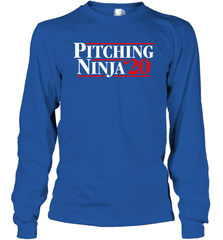 Pitching Ninja 2020 Shirt Long Sleeve T-Shirt - PrimaryTee