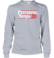 Pitching Ninja 2020 Shirt Long Sleeve T-Shirt - PrimaryTee