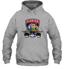 Florida Panthers Star Wars Logo Baby Yoda Hoodie - PrimaryTee