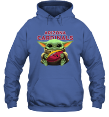 Baby Yoda Loves The Arizona Cardinals Star Wars NFL Shirts Hoodie - PrimaryTee