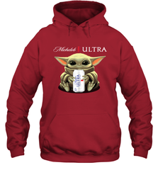 Baby Yoda Hugs Michelob Ultra Beer Star Wars Shirts Hoodie - PrimaryTee