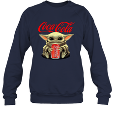 Baby Yoda Hugs Coca Cola Can Star Wars Shirts Sweatshirt - PrimaryTee