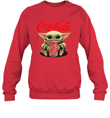 Baby Yoda Hugs Coca Cola Can Star Wars Shirts Sweatshirt - PrimaryTee