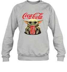 Baby Yoda Hugs Coca Cola Can Star Wars Shirts Sweatshirt - PrimaryTee