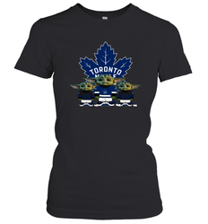 Toronto Maple Leafs Star Wars Logo Baby Yoda Women's T-Shirt - PrimaryTee