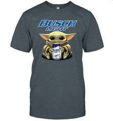 Baby Yoda Hugs Busch Light Beer Star Wars Shirts Men's T-Shirt - PrimaryTee