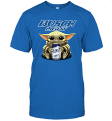 Baby Yoda Hugs Busch Light Beer Star Wars Shirts Men's T-Shirt - PrimaryTee