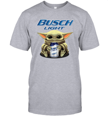 Baby Yoda Hugs Busch Light Beer Star Wars Shirts Men's T-Shirt - PrimaryTee