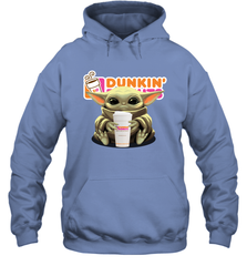Baby Yoda Hugs Dunkin' Donuts Cup Star Wars Shirts Hoodie - PrimaryTee
