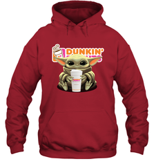 Baby Yoda Hugs Dunkin' Donuts Cup Star Wars Shirts Hoodie - PrimaryTee