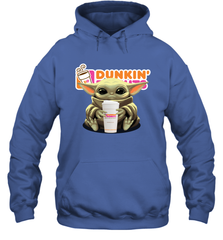Baby Yoda Hugs Dunkin' Donuts Cup Star Wars Shirts Hoodie - PrimaryTee
