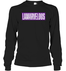 LAMARVELOUS Ravens Shirt Long Sleeve T-Shirt - PrimaryTee