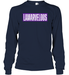 LAMARVELOUS Ravens Shirt Long Sleeve T-Shirt - PrimaryTee