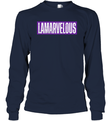 LAMARVELOUS Ravens Shirt Long Sleeve T-Shirt - PrimaryTee