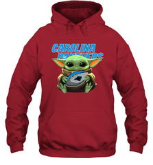 Baby Yoda Loves The Carolina Panthers Star Wars NFL Shirts Hoodie - PrimaryTee