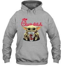 Baby Yoda Hugs Chick Fil A Cup Star Wars Shirts Hoodie - PrimaryTee