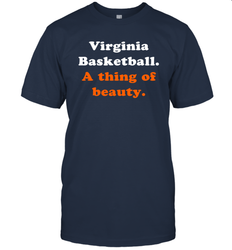 Virginia Basketball A thing of beauty Shirt Men's T-Shirt - PrimaryTee