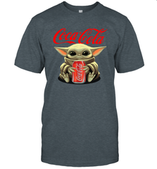 Baby Yoda Hugs Coca Cola Can Star Wars Shirts Men's T-Shirt - PrimaryTee