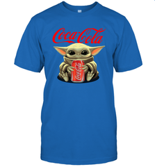 Baby Yoda Hugs Coca Cola Can Star Wars Shirts Men's T-Shirt - PrimaryTee