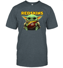 Baby Yoda Loves The Washington Redskins Star Wars NFL Shirts Men's T-Shirt - PrimaryTee