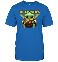Baby Yoda Loves The Washington Redskins Star Wars NFL Shirts Men's T-Shirt - PrimaryTee