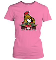 Ottawa Senators Star Wars Logo Baby Yoda Women's T-Shirt - PrimaryTee