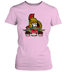 Ottawa Senators Star Wars Logo Baby Yoda Women's T-Shirt - PrimaryTee